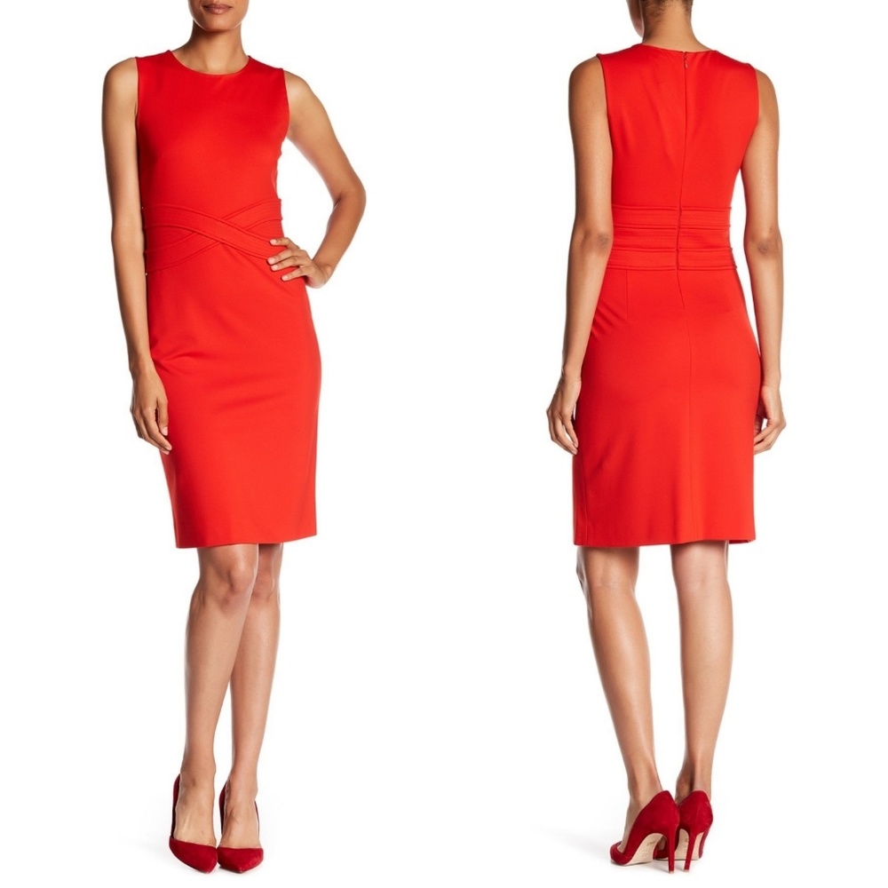 Diane Von Furstenberg Evita Dress Red Dress